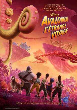 Strange World Avalonia the strange journey poster poster FR
