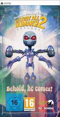 Destroy All Humans 2 Reprobed Second Coming Edition cover 1