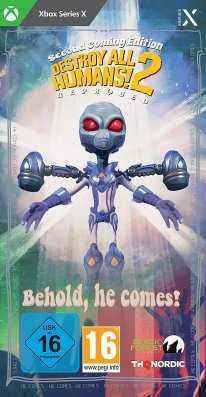 Destroy All Humans 2 Reprobed Second Coming Edition cover 2