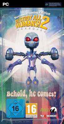 Destroy All Humans 2 Reprobed Second Coming Edition cover 3