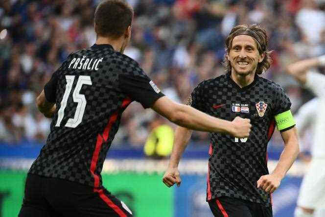 Luka Modric gave victory to Croatia from the penalty spot. 