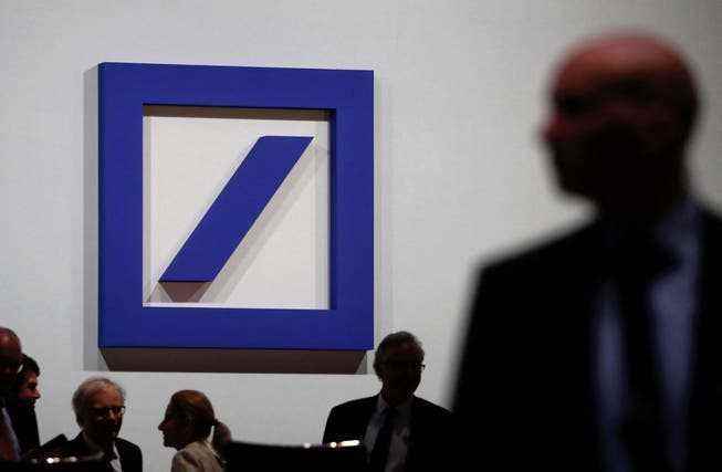 Mit Verwahrentgelten erzielte die Deutsche Bank im ersten Quartal 20 Millionen Euro an Erträgen.