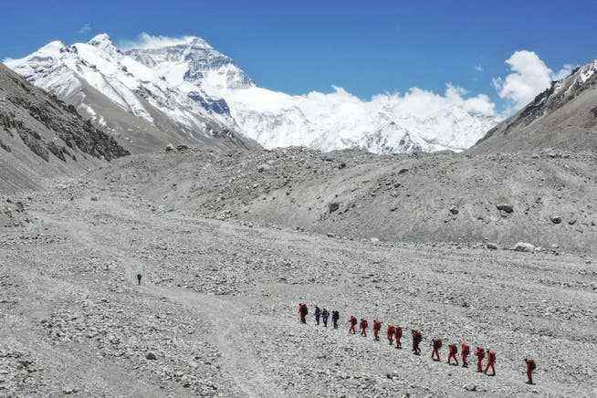 A permit from the Chinese government is required to visit Mount Everest North Base Camp. 