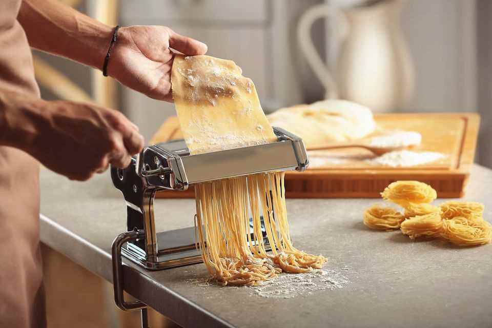 Pasta from the pasta machine