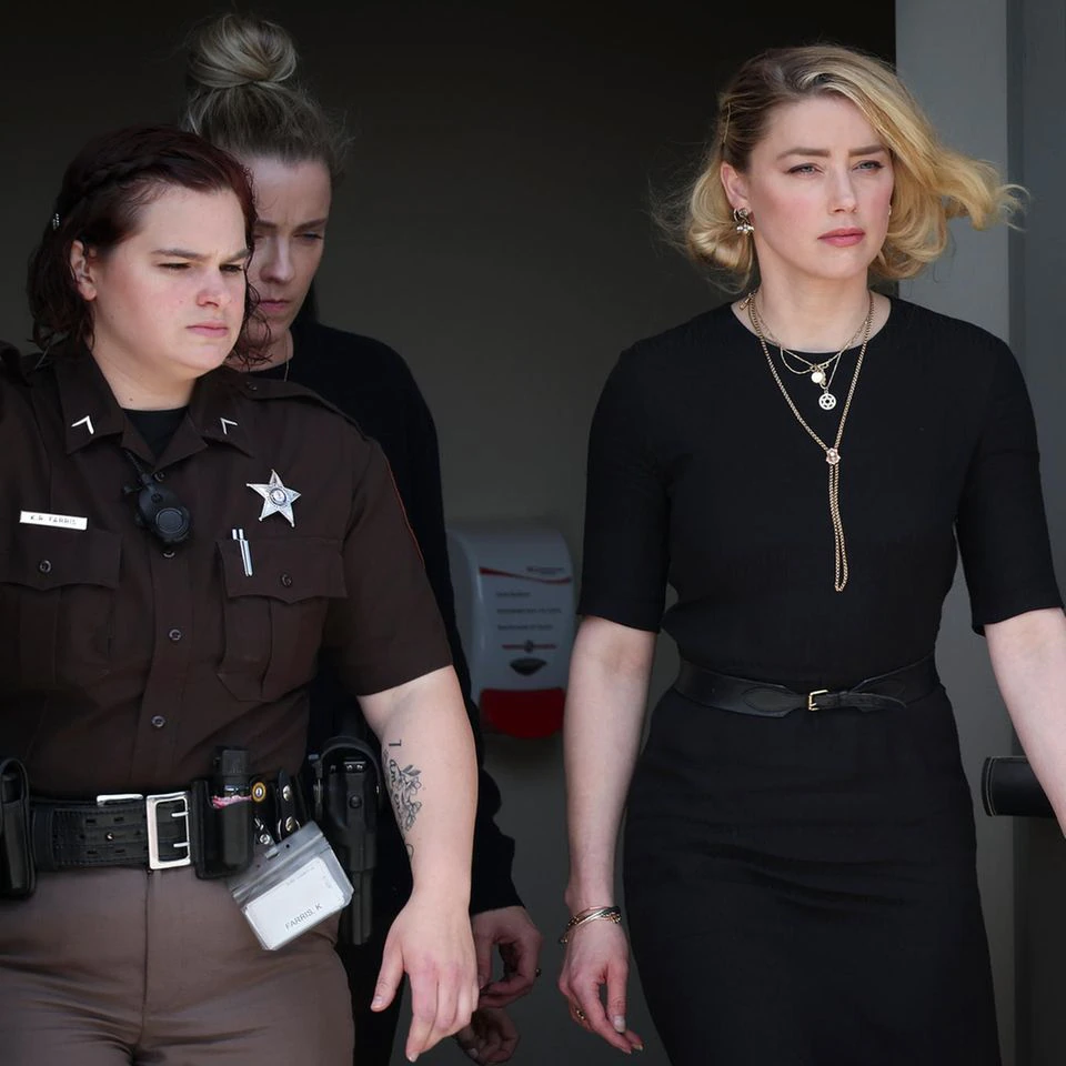 Amber Heard on sentencing day