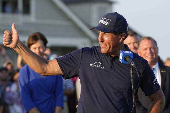 Phil Mickelson's victory at the 2021 PGA Championship at Kiawah Island (South Carolina) could be his last on the traditional American circuit. 