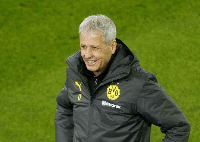 Coach Lucien Favre, November 24, 2020, in Dortmund.