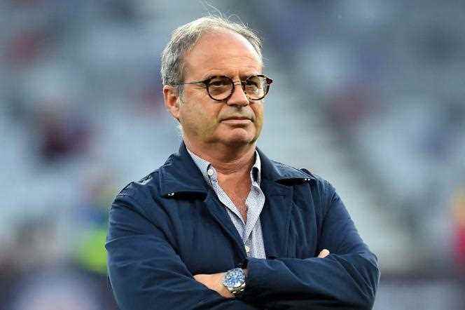 Luis Campos, here in 2019, when he was the sporting director of Lille football club.