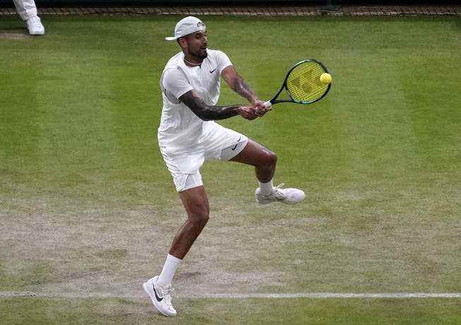 Nick Kyrgios has a good chance of going far at Wimbledon this year.