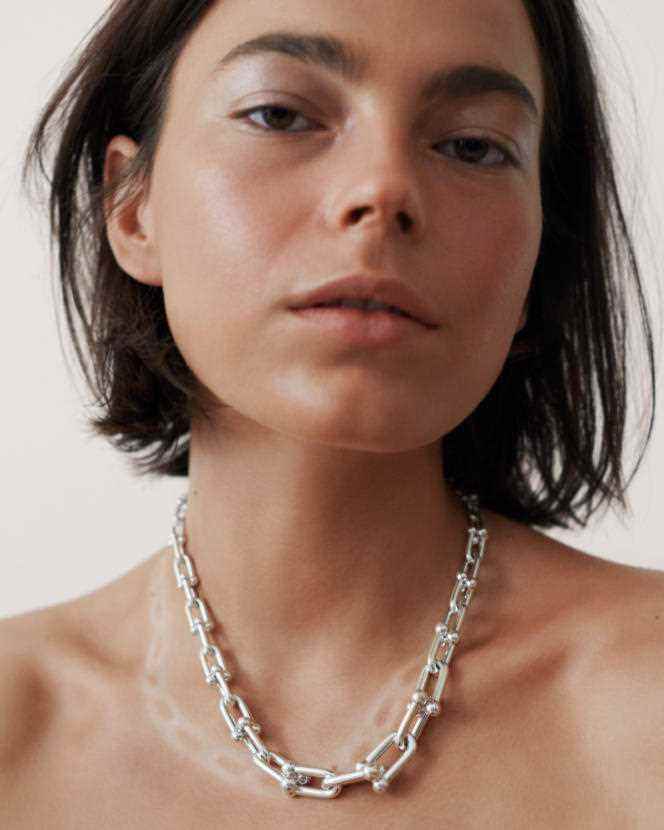 Tiffany City HardWear necklace, in silver, Tiffany & Co, €2,650. 
