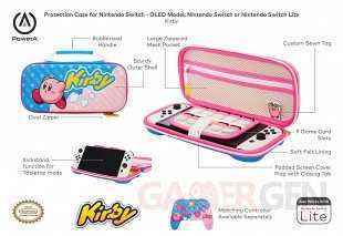 PowerA Nintendo Switch Kirby protective carrying case 2