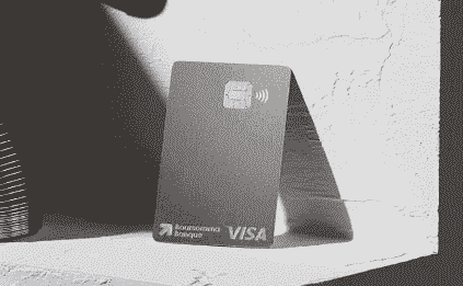 Bank card in m