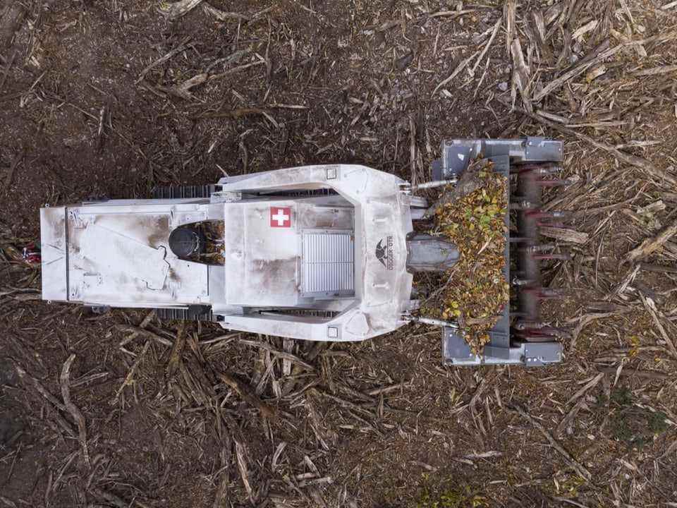 A bird's-eye view of the Digger developed in Tavannes.