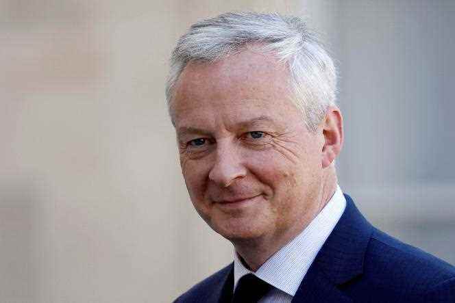 Bruno Le Maire, the French Minister of the Economy, in Paris, July 4, 2022. 