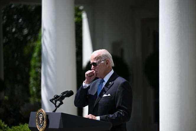 United States President Joe Biden during a speech in Washington on July 27, 2022.