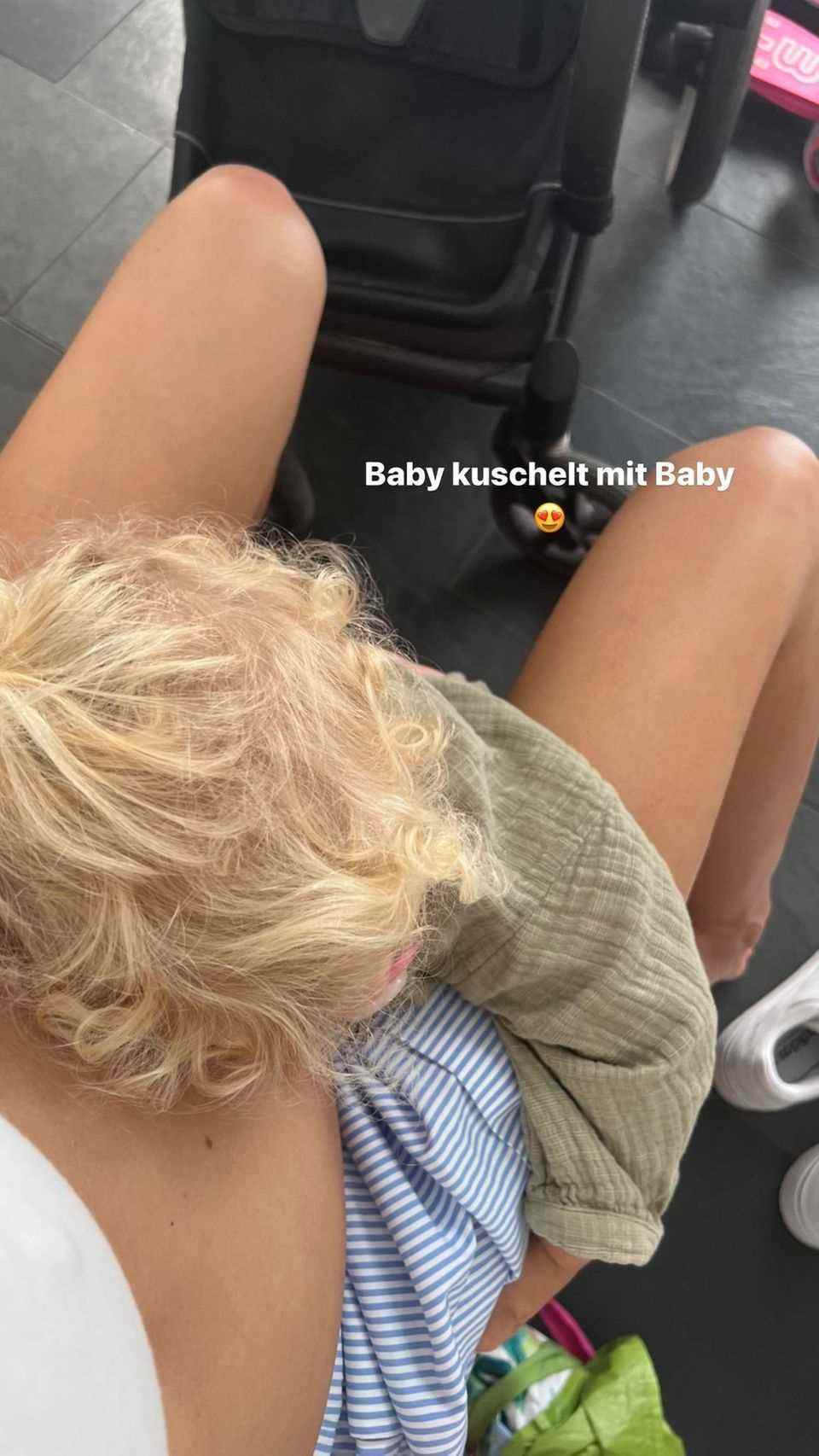 Steffi Graf: Daughter Jaz tightens her muscles between tennis balls and dumbbells