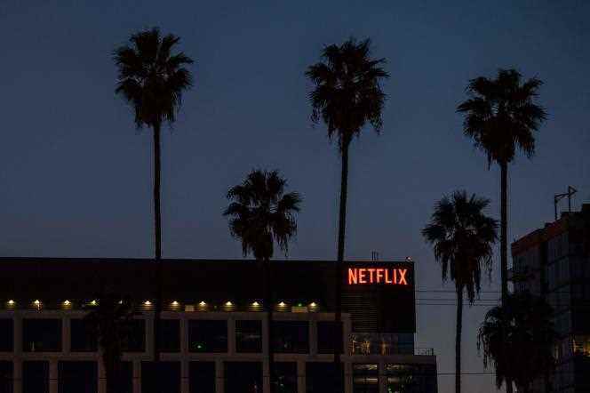 Netflix headquarters in Hollywood, California in 2021.