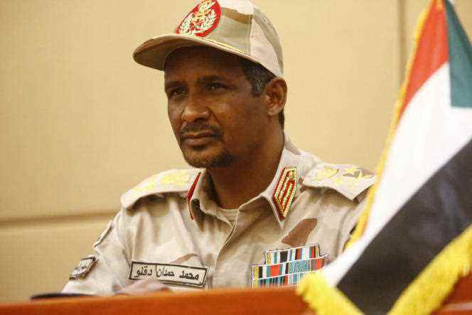 General Mohammed Hamdane Dagalo, known as 