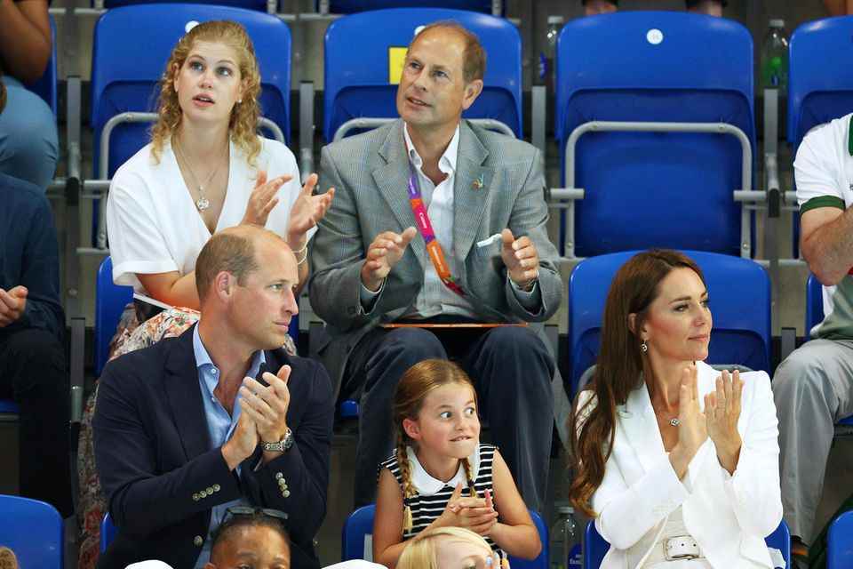 Princess Charlotte is mesmerized by the competitions alongside Prince William and Duchess Catherine.