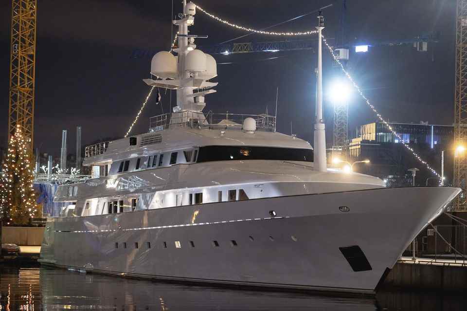 Mohamed Al-Fayed's yacht