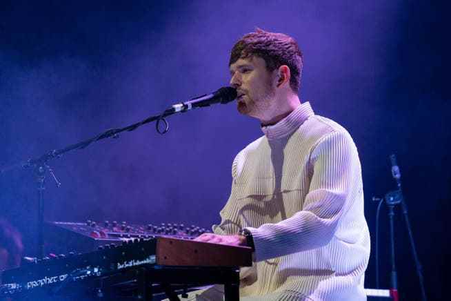 James Blake - a gifted singer, a sovereign keyboardist.