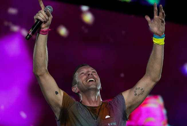 Ganze sechs Mal spielten Coldplay in den vergangenen Tagen im ausverkauften Wembley-Stadion in London.
