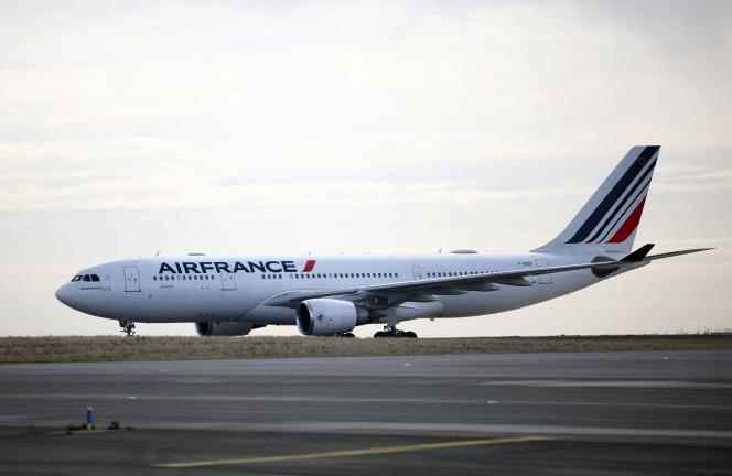 An Air France Airbus A330 at Paris-Charles de Gaulle airport, December 2, 2021. 