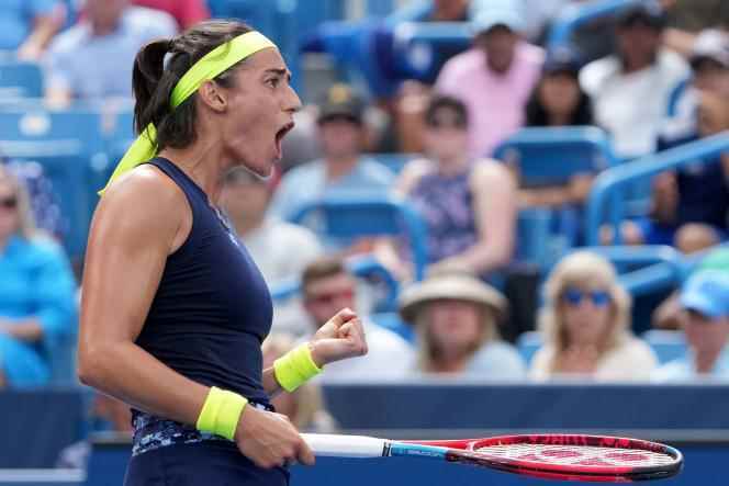 The French Caroline Garcia won on August 21, 2022 in the final of the Cincinnati tournament against the Czech Petra Kvitova.
