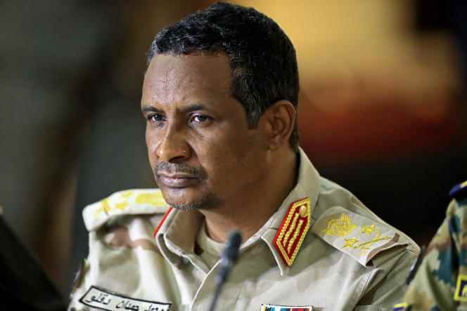 Sudanese General Mohamed Hamdan Daglo, in Khartoum, June 8, 2022.