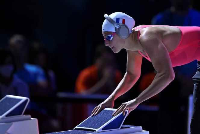 Marie Wattel during the world championships in Budapest, June 23, 2022.