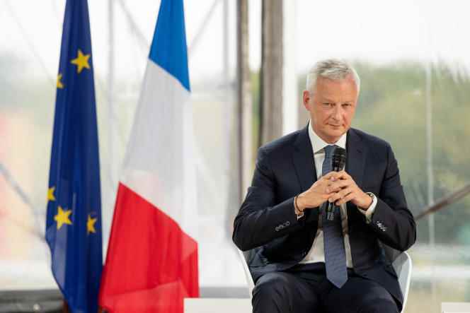 Bruno Le Maire, at the Medef summer university, August 30, 2022.