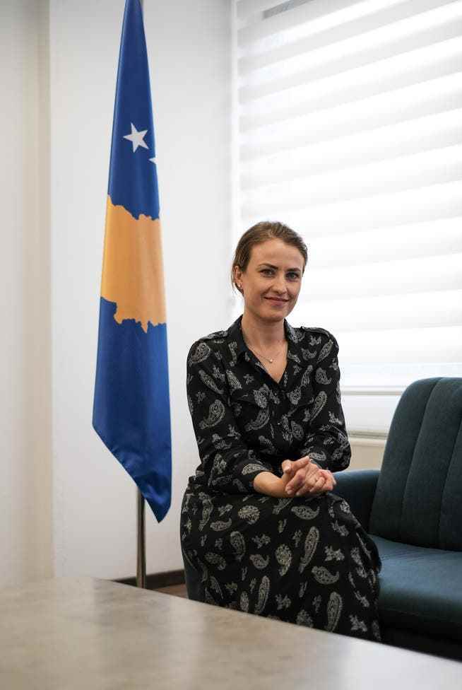 Fellanza Podrimja grew up in Germany and now works as an advisor to the Kosovar Prime Minister Albin Kurti.