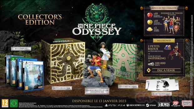 One Piece Odyssey collector's edition 15 09 2022