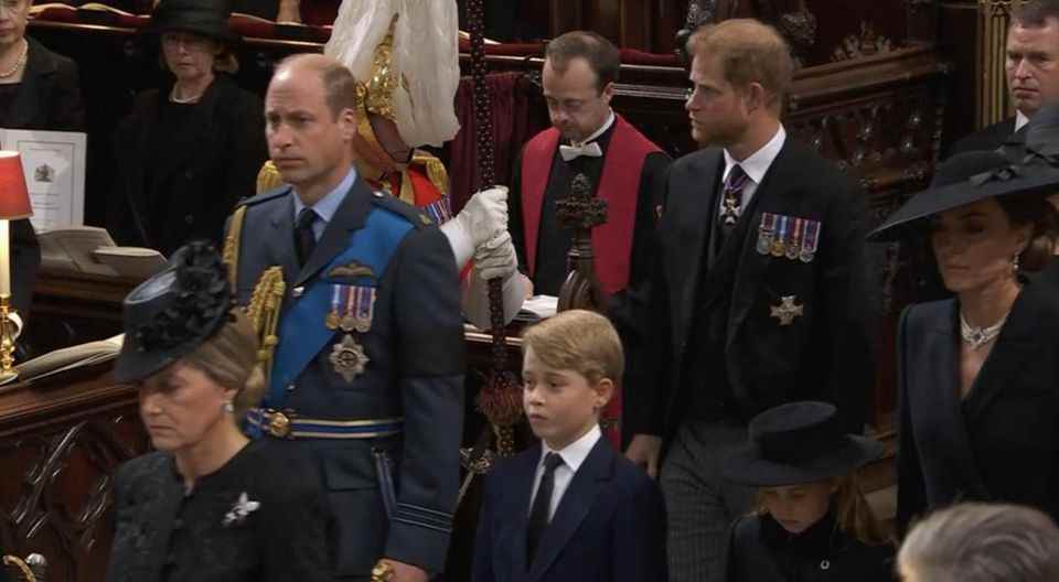 Prinz William und Prinz George