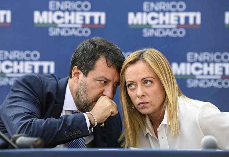 Lega boss Matteo Salvini hasn't taken his ally Giorgia Meloni seriously for years, now she's the strong woman on the right. 