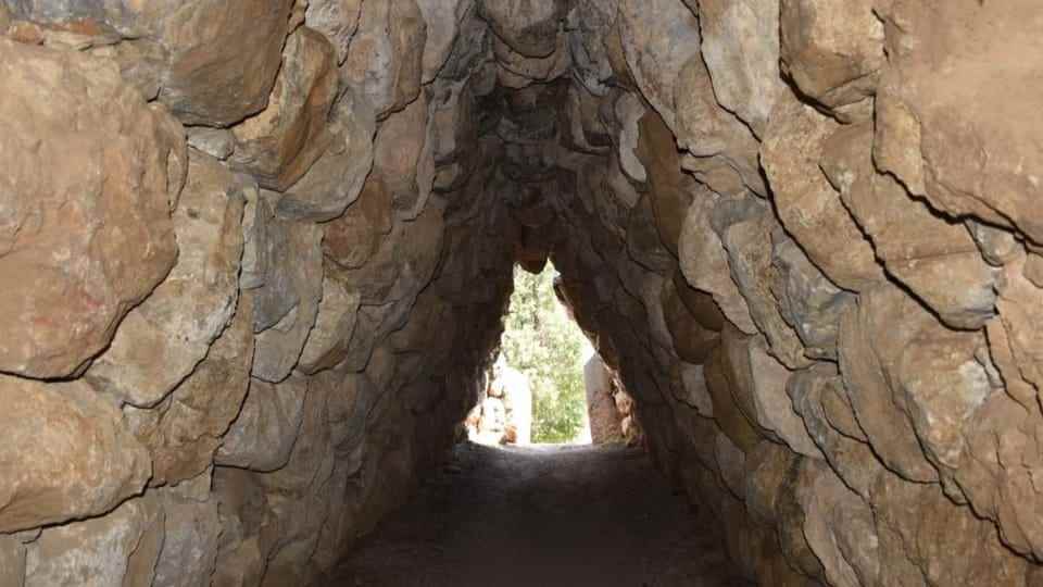 The tunnel through the Wall of Hattusa
