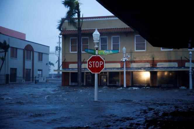 Record flooding.  Here in Fort Myers, Thursday, September 29, 2022. 