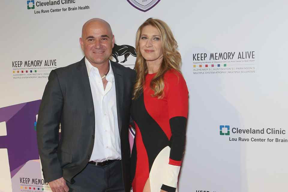 Steffi Graf and André Agassi