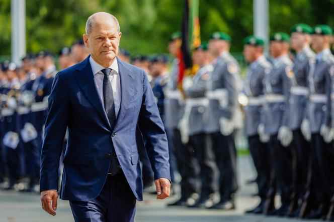 German Chancellor Olaf Scholz on September 4, 2022 in Berlin.