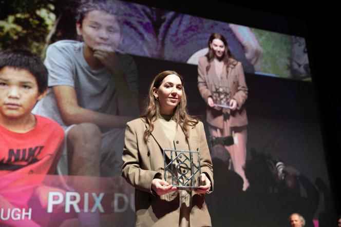 British director Gina Gammell received the Jury Prize for her film 