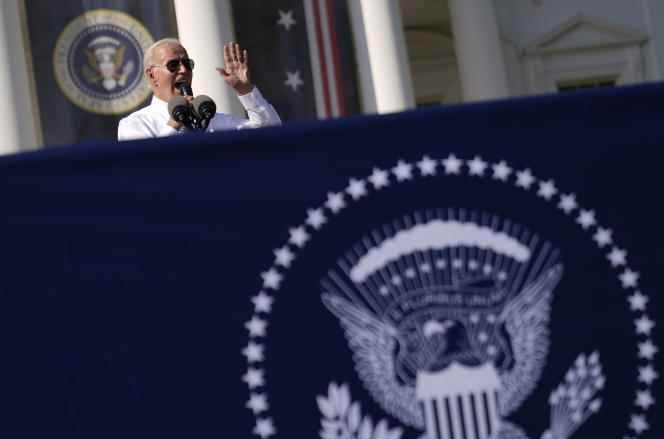 US President Joe Biden at the White House on September 13, 2022.
