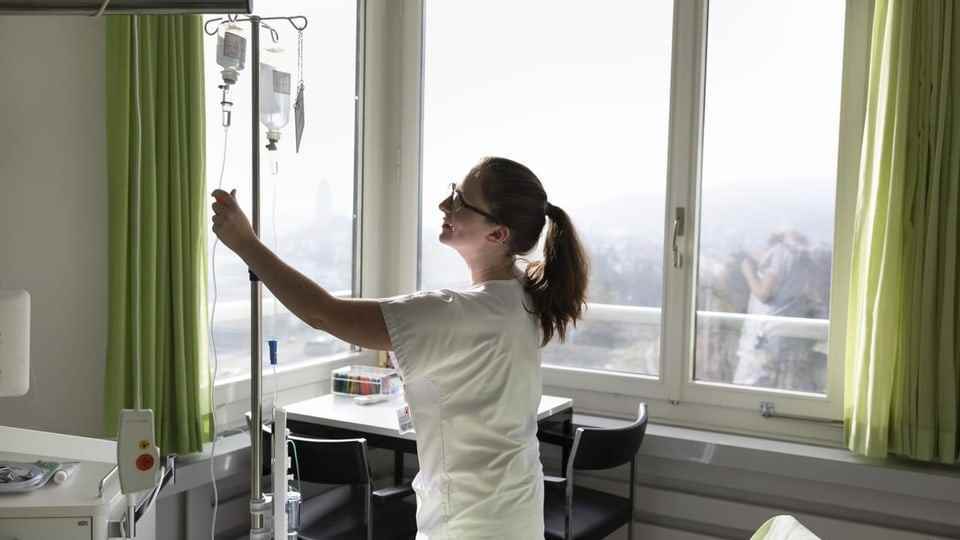Nurse at the Inselspital in Bern