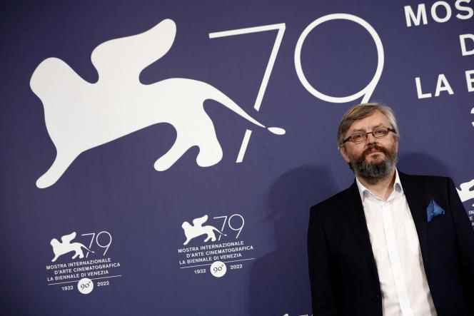 Sergei Loznitsa, director of “Babi Yar.  Context”, on September 4, 2022, at the Venice Film Festival.
