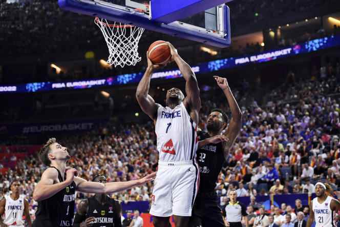 The only Frenchman to float in attack, Guerschon Yabusele could not prevent the defeat of the Blues for their entry into the running at the Euro. 