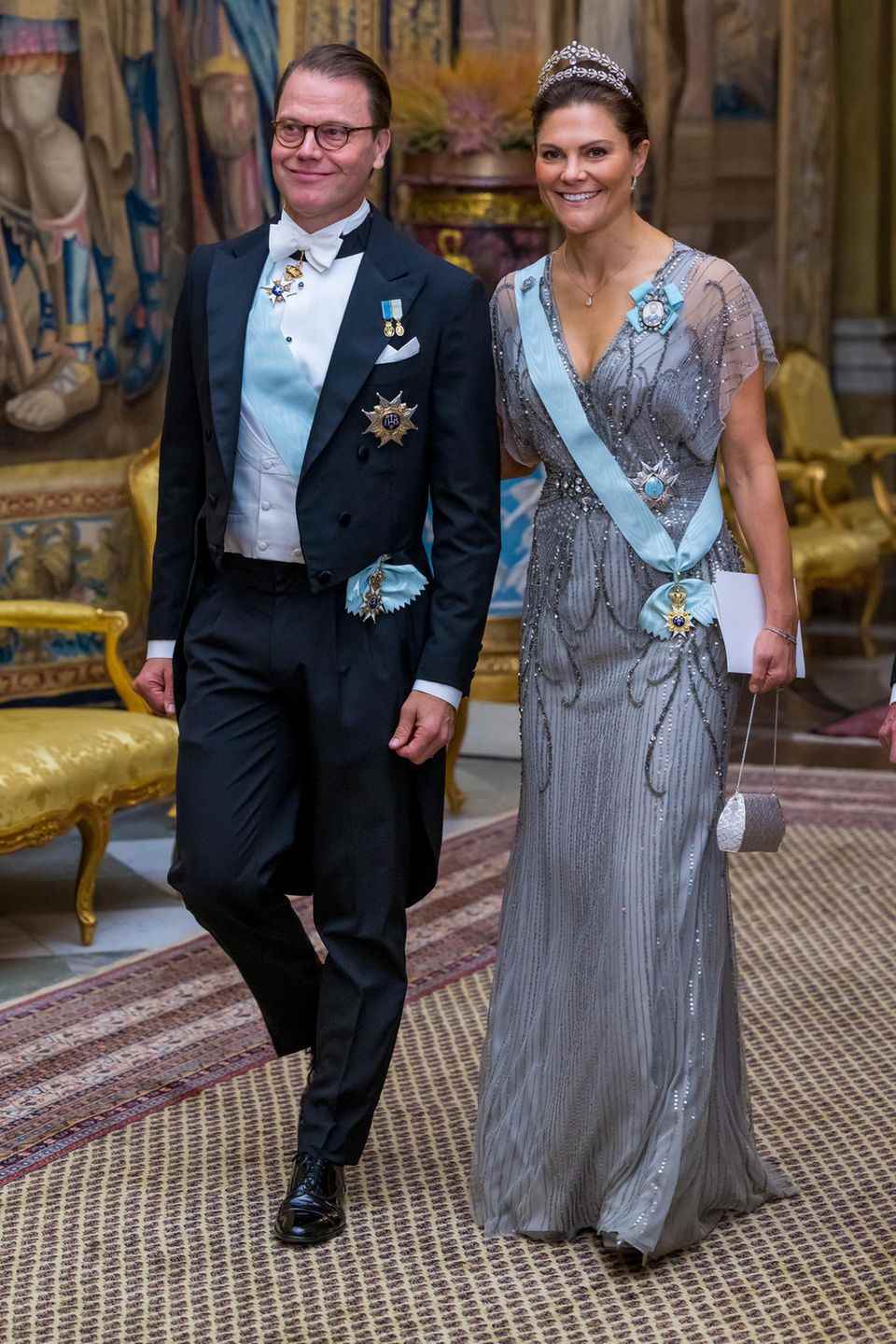 Prince Daniel and Princess Victoria at the Representation Dinner