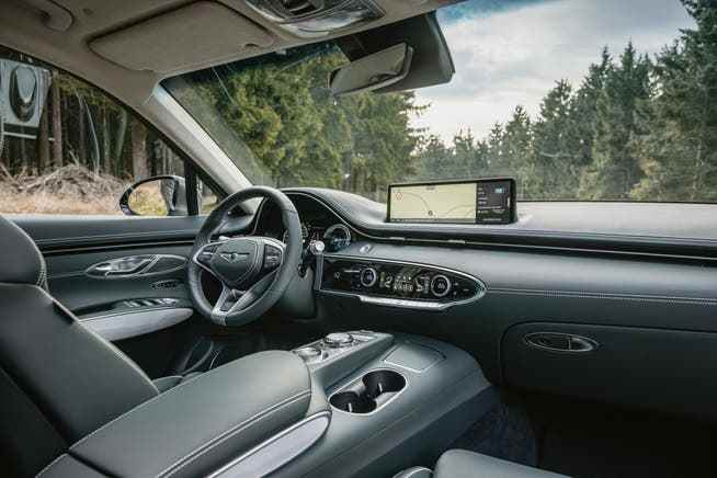 High level of comfort, great workmanship: there is a lot on offer in the E-GV70 interior.