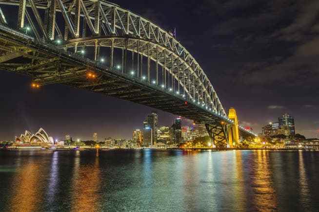 Der australische Immobilienmarkt - im Bild die Skyline von Sydney - verliert durch die Zinserhöhungen der australischen Notenbank an Dampf. 