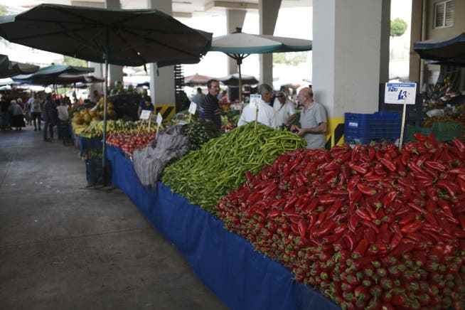 Die Lebensmittelpreise sind in der Türkei um gut 93 Prozent gestiegen.