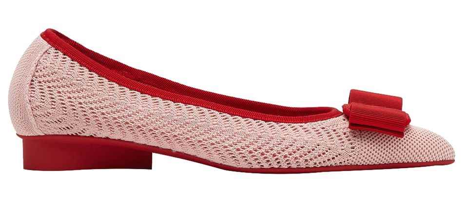 Find your own style: Ballerinas in red