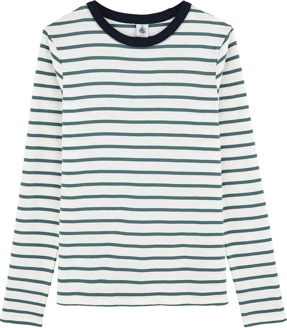 Find your own style: green striped striped shirt